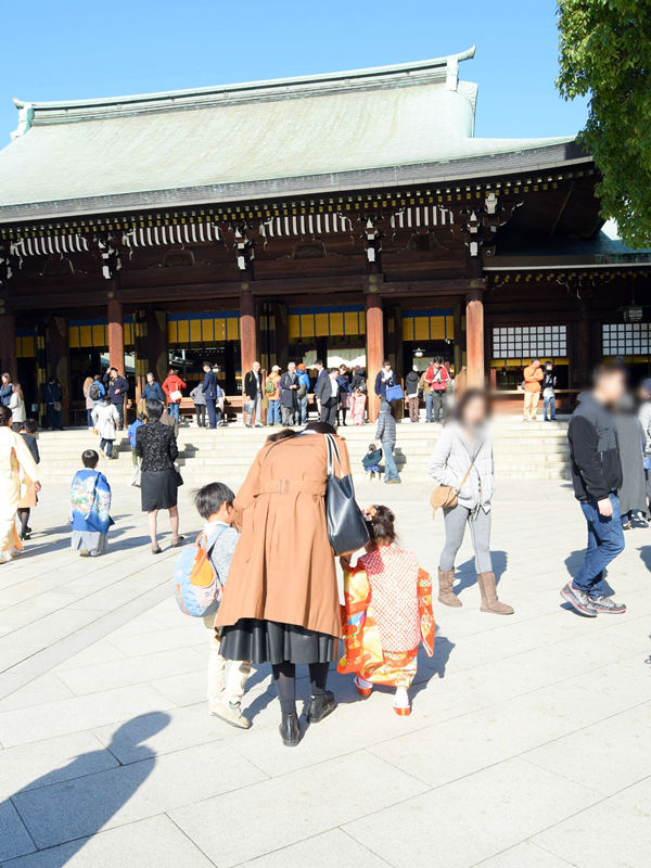 着物姿の子どもたち